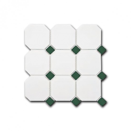 Mosaic Tile - 300x300mm Emerald CZH020B