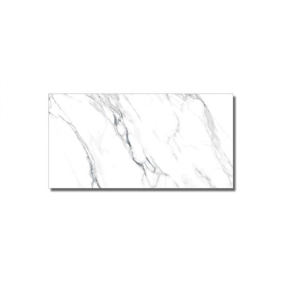 MML White Marble Polished Porcelain Tile 1200mm x 600mm PX672