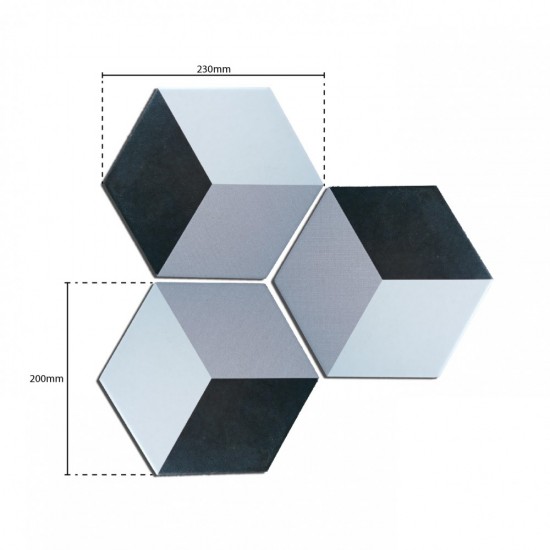 Mosaic - Hexagon Tile 26020